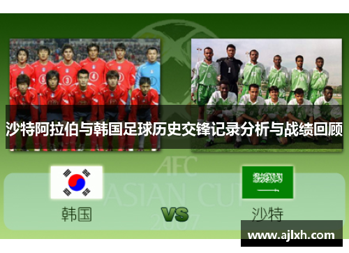 沙特阿拉伯与韩国足球历史交锋记录分析与战绩回顾